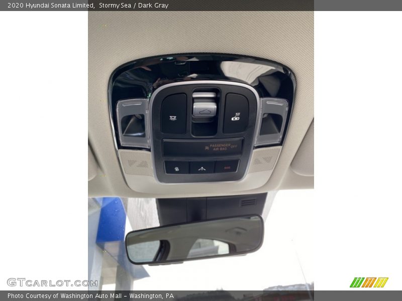 Stormy Sea / Dark Gray 2020 Hyundai Sonata Limited