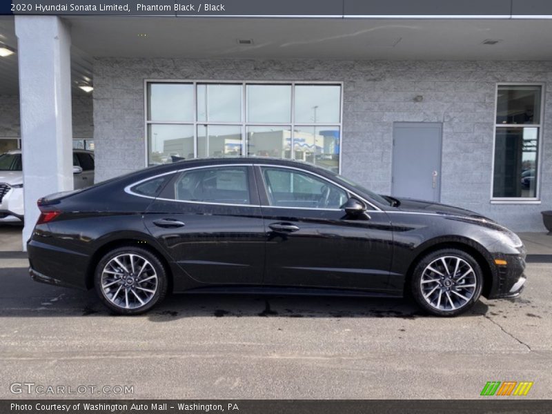 Phantom Black / Black 2020 Hyundai Sonata Limited
