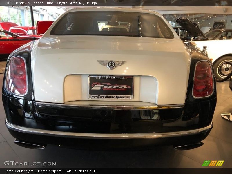 Black Crystal Metallic / Beluga 2016 Bentley Mulsanne