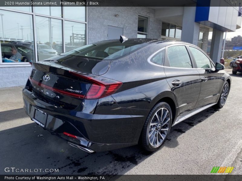 Phantom Black / Black 2020 Hyundai Sonata Limited