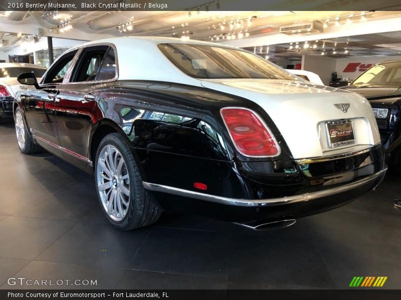Black Crystal Metallic / Beluga 2016 Bentley Mulsanne