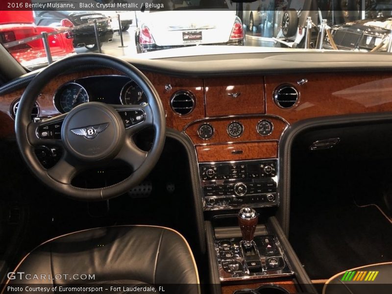 Dashboard of 2016 Mulsanne 