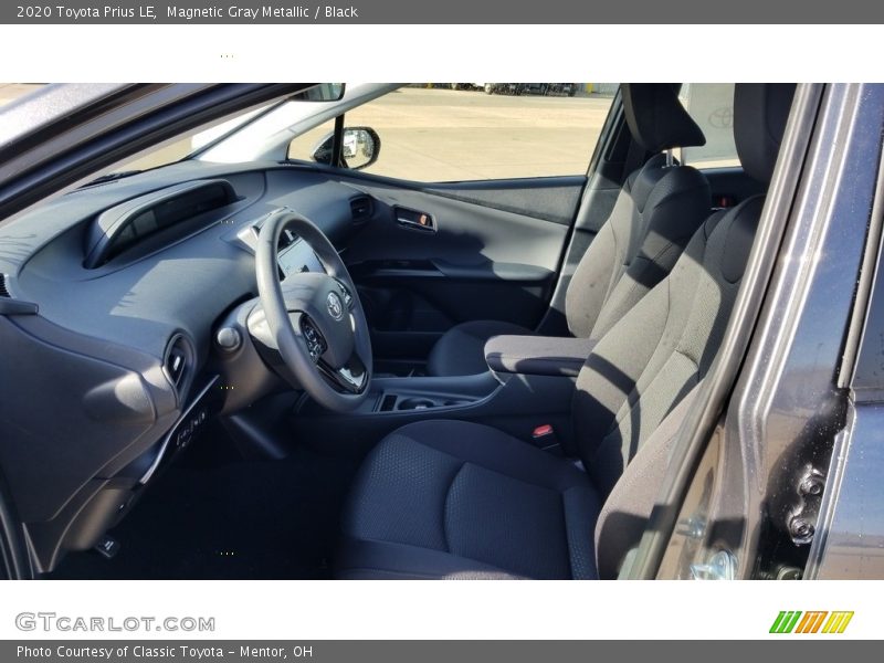 Magnetic Gray Metallic / Black 2020 Toyota Prius LE