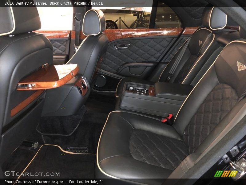 Rear Seat of 2016 Mulsanne 