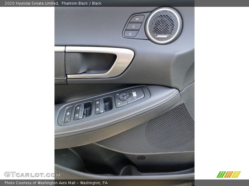 Phantom Black / Black 2020 Hyundai Sonata Limited