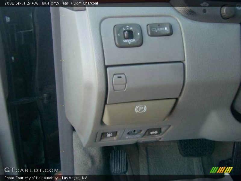Blue Onyx Pearl / Light Charcoal 2001 Lexus LS 430