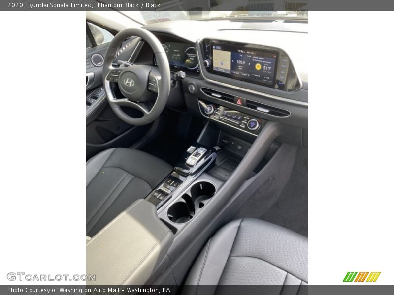 Phantom Black / Black 2020 Hyundai Sonata Limited