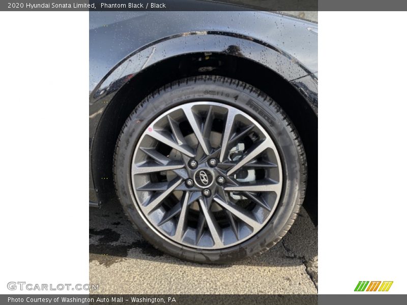 Phantom Black / Black 2020 Hyundai Sonata Limited