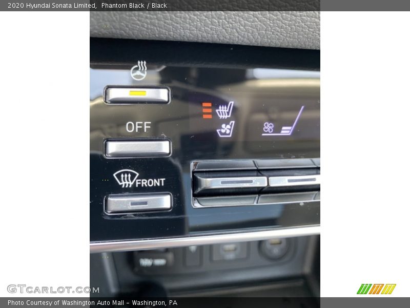 Phantom Black / Black 2020 Hyundai Sonata Limited