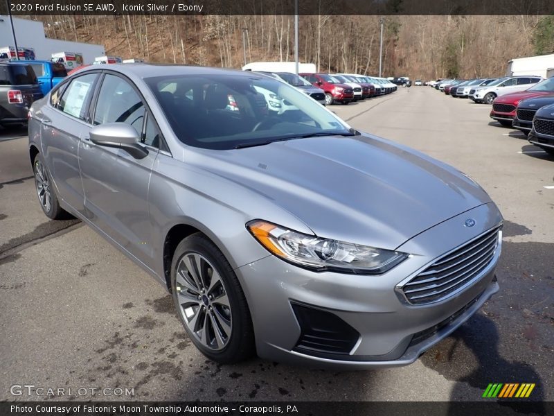 Iconic Silver / Ebony 2020 Ford Fusion SE AWD