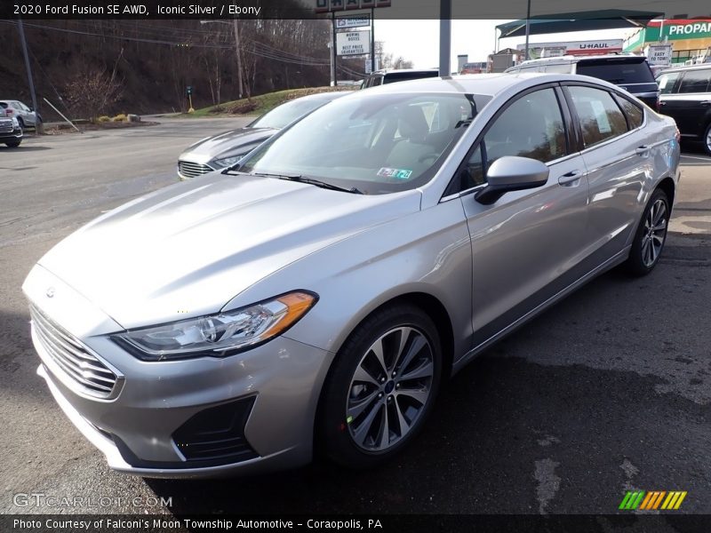Iconic Silver / Ebony 2020 Ford Fusion SE AWD