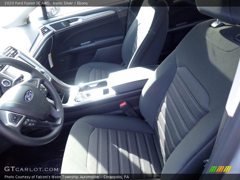 Iconic Silver / Ebony 2020 Ford Fusion SE AWD