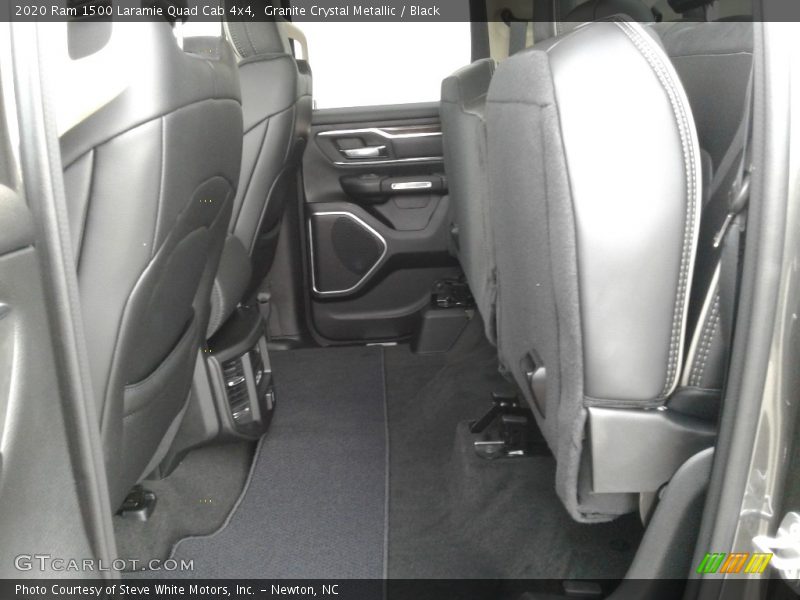 Rear Seat of 2020 1500 Laramie Quad Cab 4x4