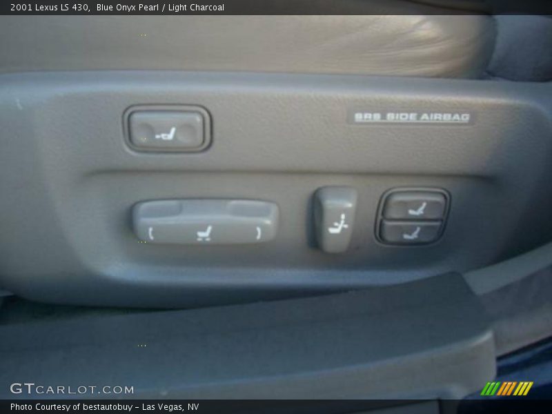 Blue Onyx Pearl / Light Charcoal 2001 Lexus LS 430