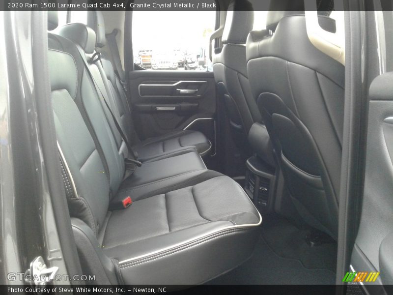 Granite Crystal Metallic / Black 2020 Ram 1500 Laramie Quad Cab 4x4