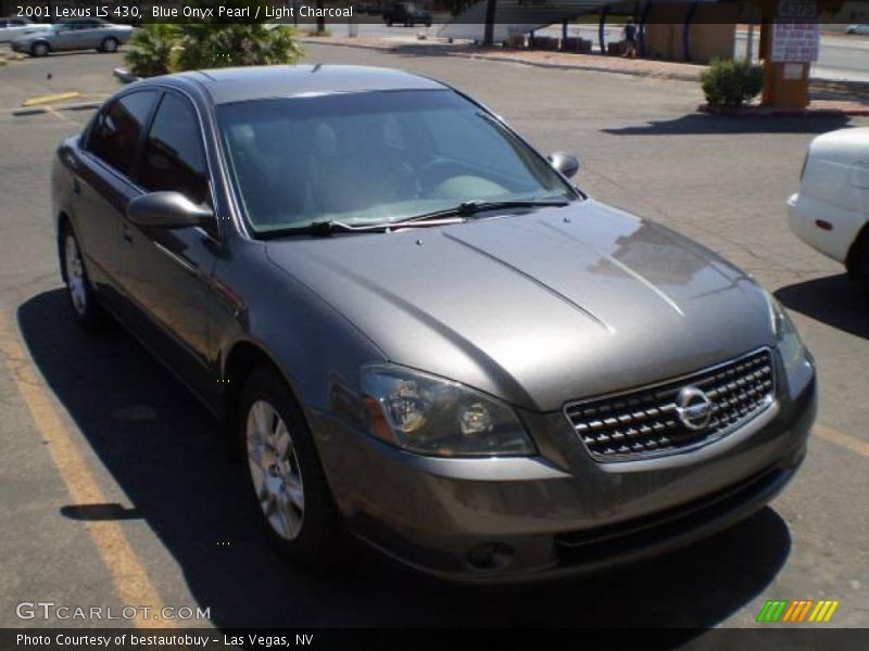 Blue Onyx Pearl / Light Charcoal 2001 Lexus LS 430