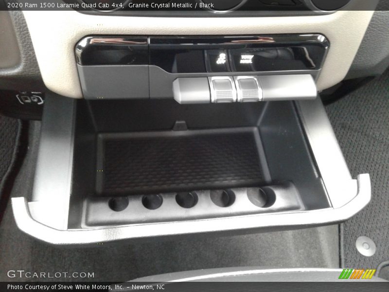 Granite Crystal Metallic / Black 2020 Ram 1500 Laramie Quad Cab 4x4