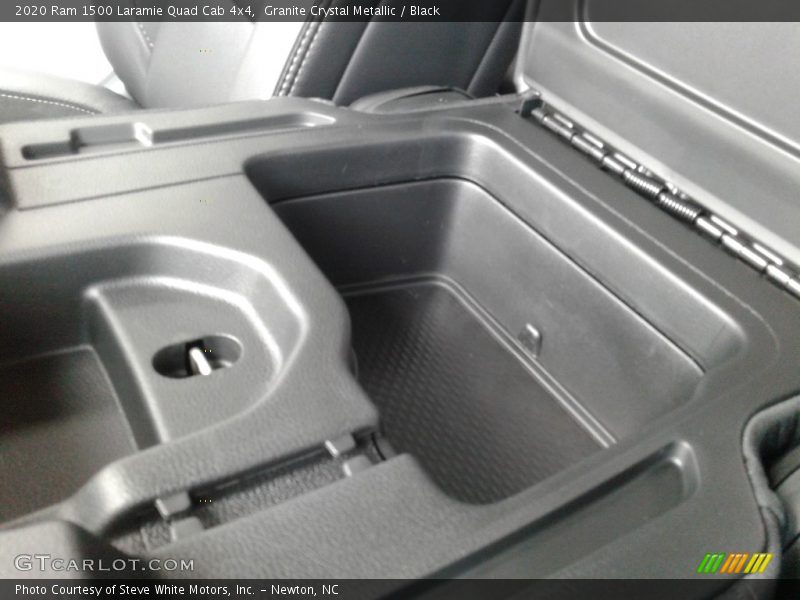 Granite Crystal Metallic / Black 2020 Ram 1500 Laramie Quad Cab 4x4