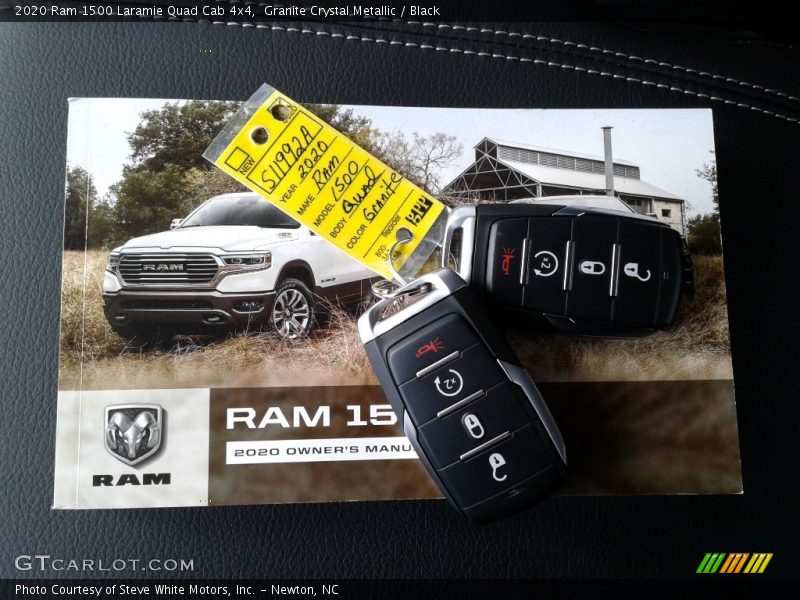 Keys of 2020 1500 Laramie Quad Cab 4x4