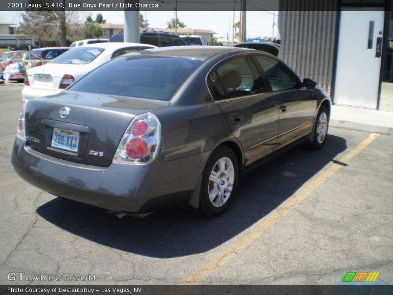 Blue Onyx Pearl / Light Charcoal 2001 Lexus LS 430