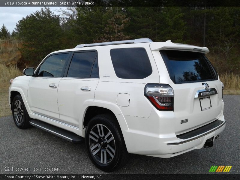Super White / Black 2019 Toyota 4Runner Limited