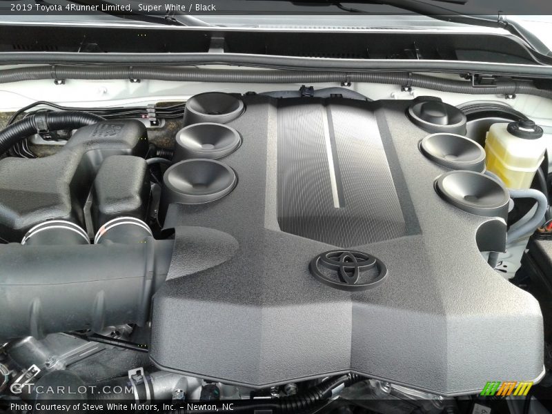 Super White / Black 2019 Toyota 4Runner Limited