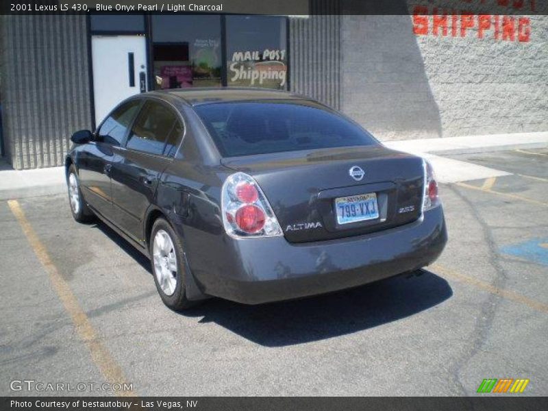 Blue Onyx Pearl / Light Charcoal 2001 Lexus LS 430