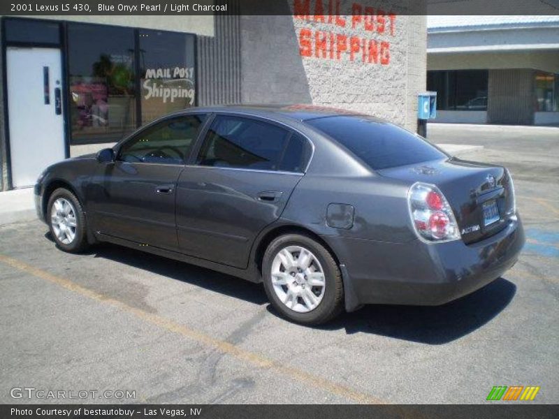 Blue Onyx Pearl / Light Charcoal 2001 Lexus LS 430