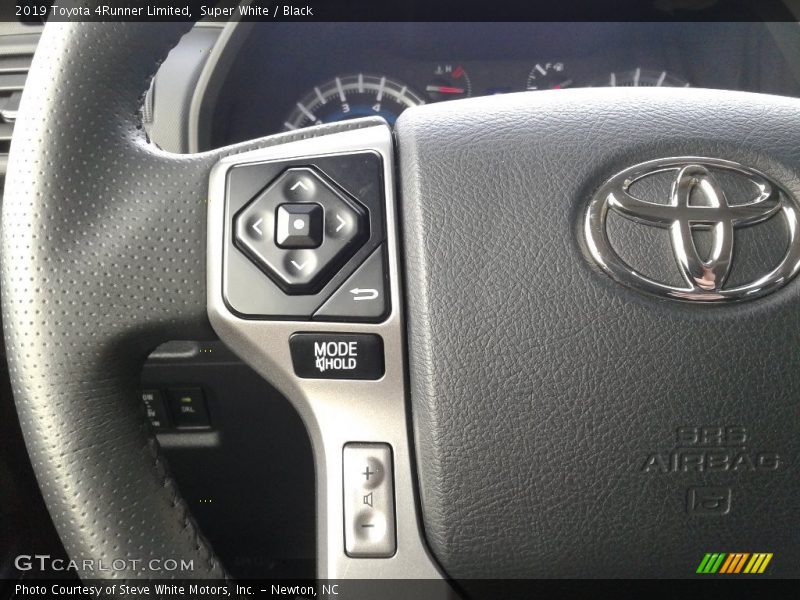 Super White / Black 2019 Toyota 4Runner Limited