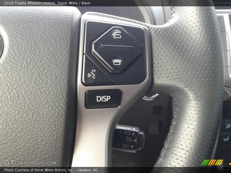 Super White / Black 2019 Toyota 4Runner Limited