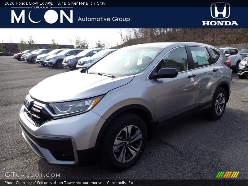 Lunar Silver Metallic / Gray 2020 Honda CR-V LX AWD