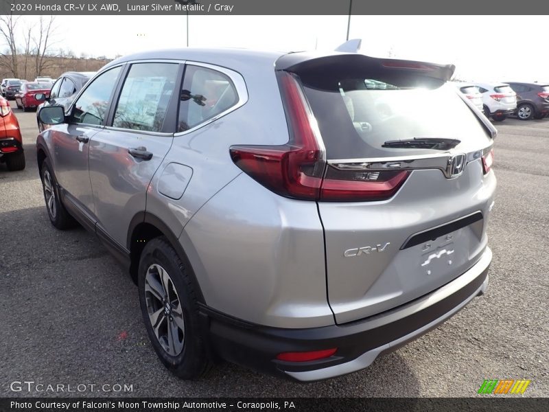 Lunar Silver Metallic / Gray 2020 Honda CR-V LX AWD