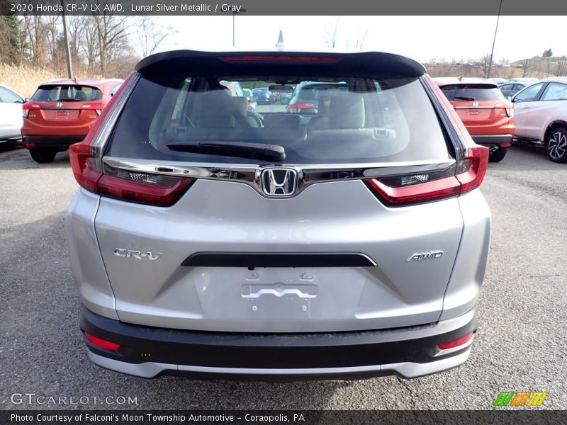 Lunar Silver Metallic / Gray 2020 Honda CR-V LX AWD