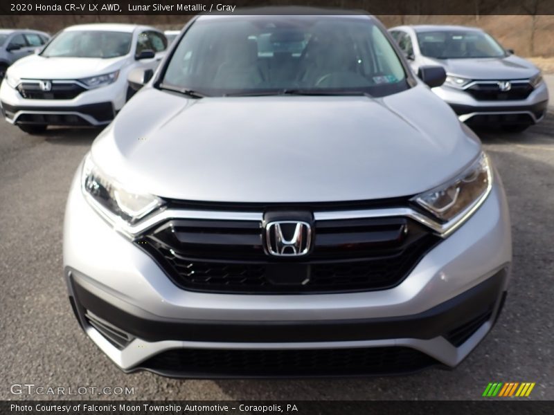 Lunar Silver Metallic / Gray 2020 Honda CR-V LX AWD