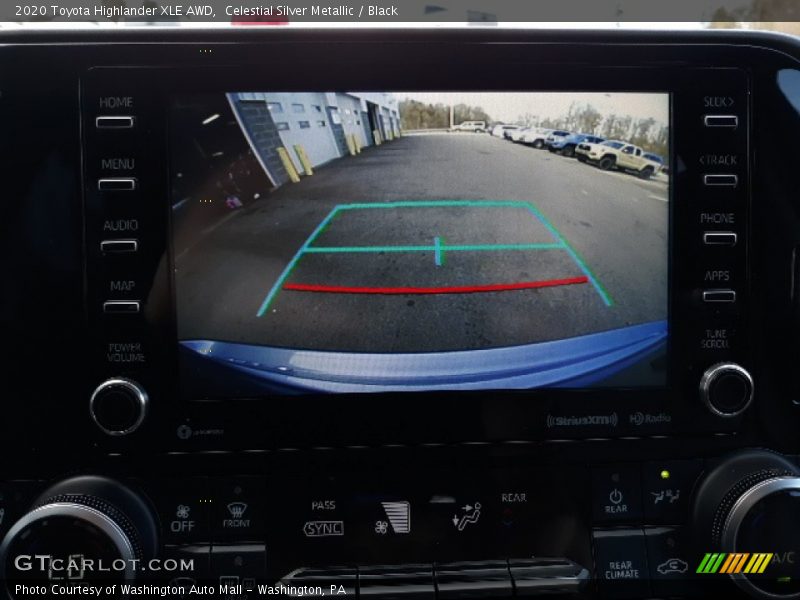 Celestial Silver Metallic / Black 2020 Toyota Highlander XLE AWD