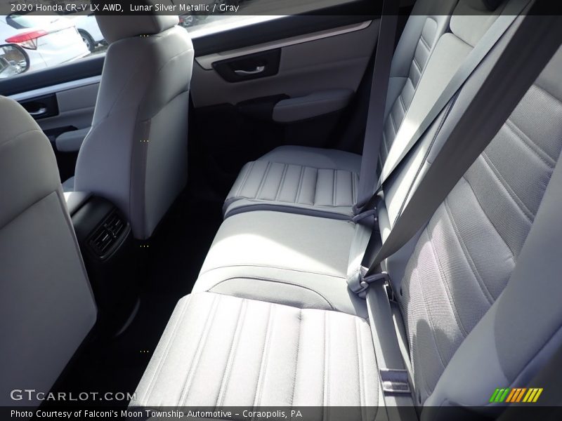 Lunar Silver Metallic / Gray 2020 Honda CR-V LX AWD