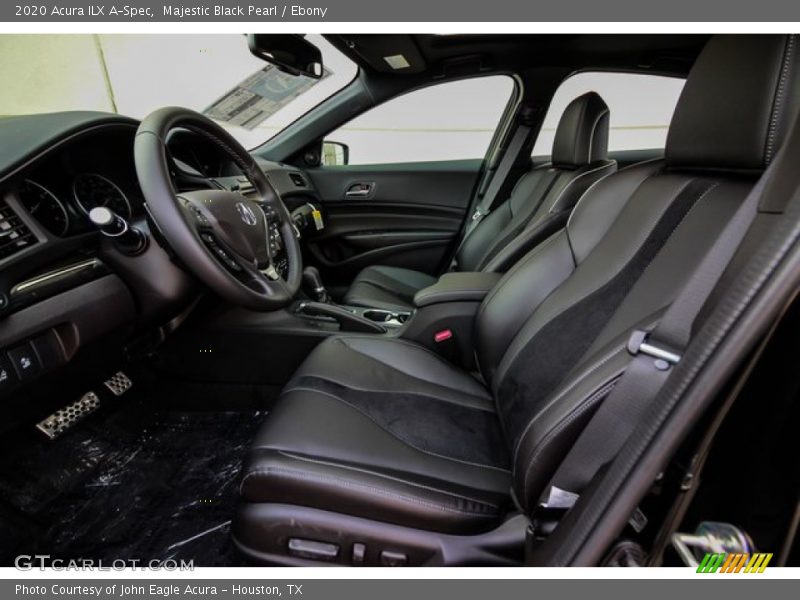 Front Seat of 2020 ILX A-Spec