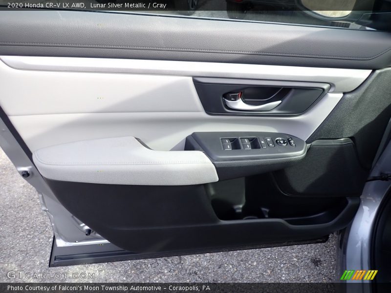 Lunar Silver Metallic / Gray 2020 Honda CR-V LX AWD