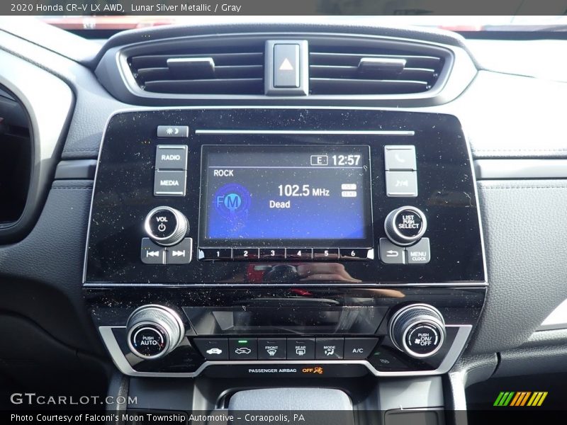 Lunar Silver Metallic / Gray 2020 Honda CR-V LX AWD