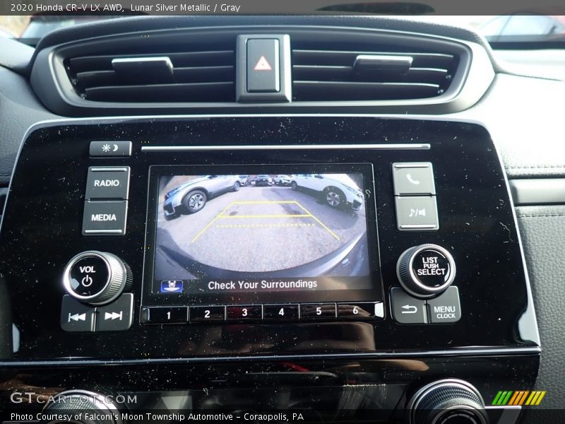 Lunar Silver Metallic / Gray 2020 Honda CR-V LX AWD