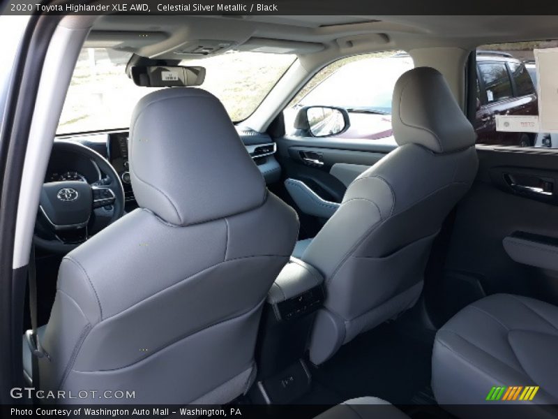 Celestial Silver Metallic / Black 2020 Toyota Highlander XLE AWD