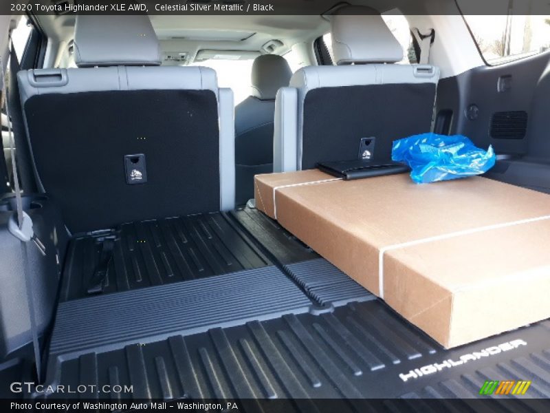 Celestial Silver Metallic / Black 2020 Toyota Highlander XLE AWD
