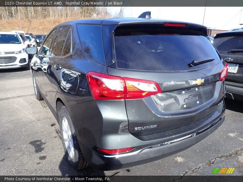 Nightfall Gray Metallic / Jet Black 2020 Chevrolet Equinox LT AWD