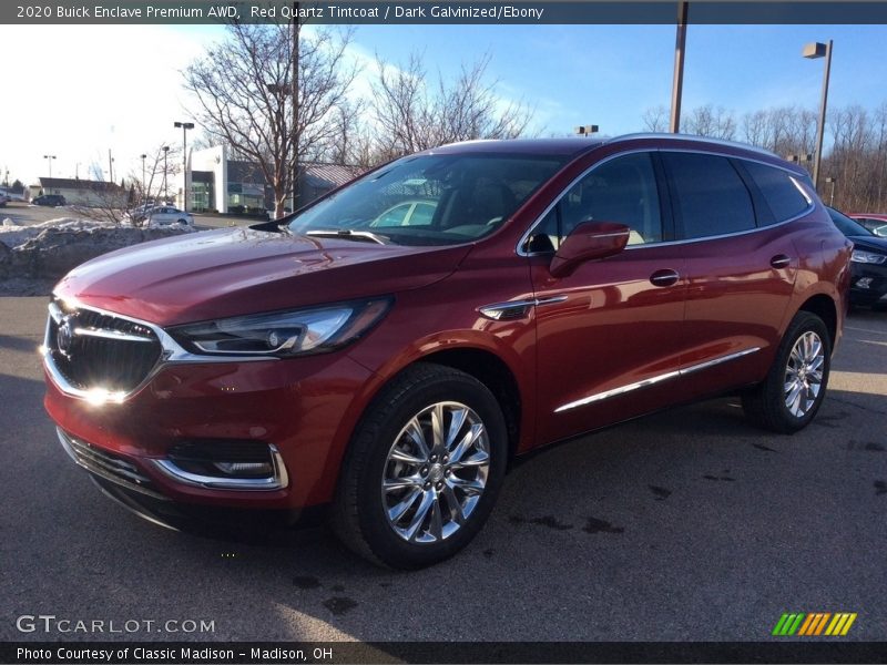 Red Quartz Tintcoat / Dark Galvinized/Ebony 2020 Buick Enclave Premium AWD