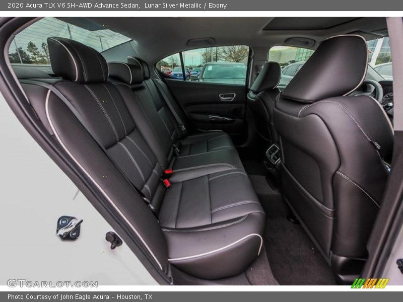 Lunar Silver Metallic / Ebony 2020 Acura TLX V6 SH-AWD Advance Sedan