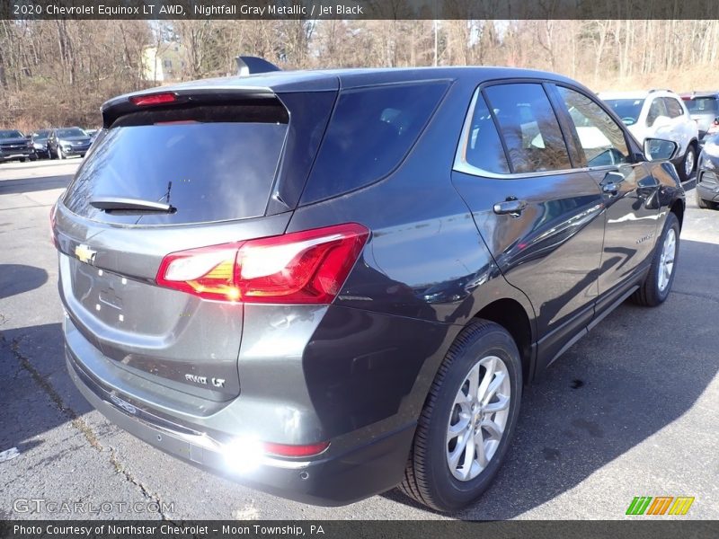Nightfall Gray Metallic / Jet Black 2020 Chevrolet Equinox LT AWD