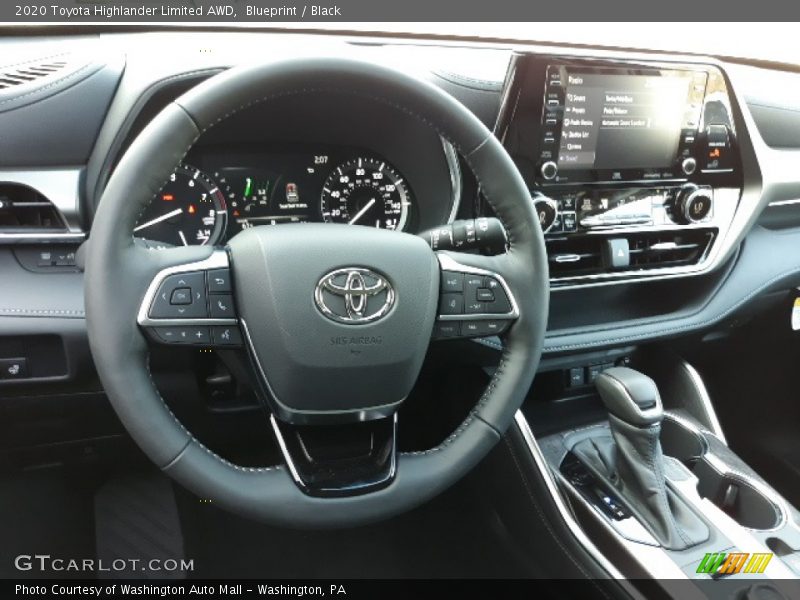 Blueprint / Black 2020 Toyota Highlander Limited AWD