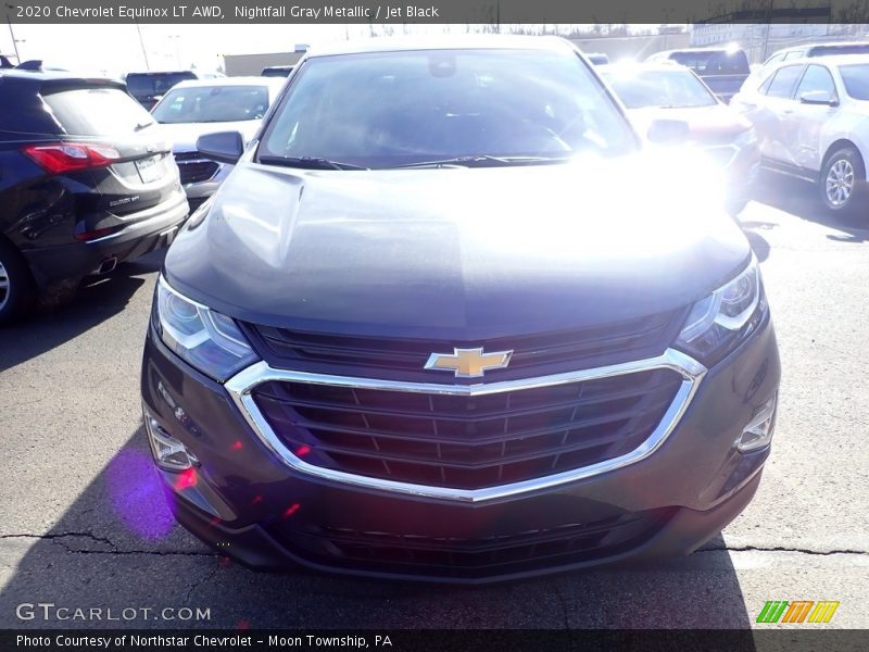 Nightfall Gray Metallic / Jet Black 2020 Chevrolet Equinox LT AWD