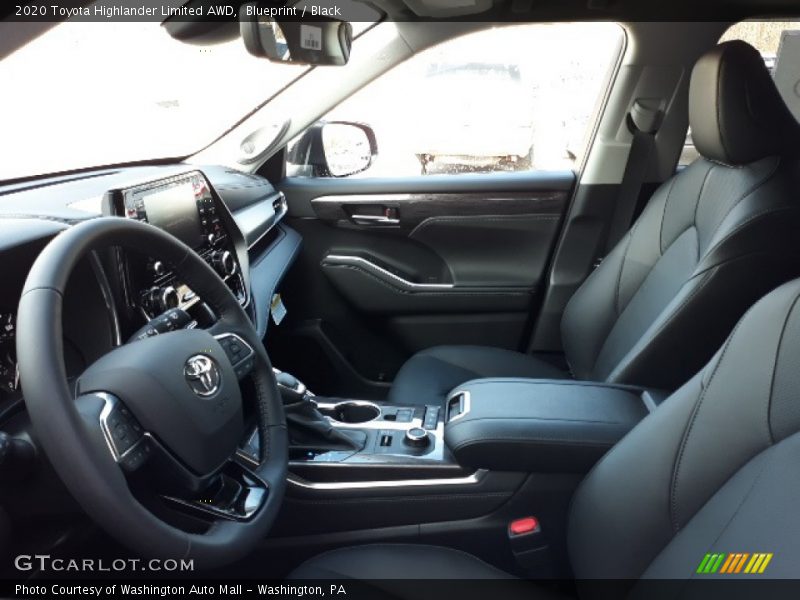 Blueprint / Black 2020 Toyota Highlander Limited AWD