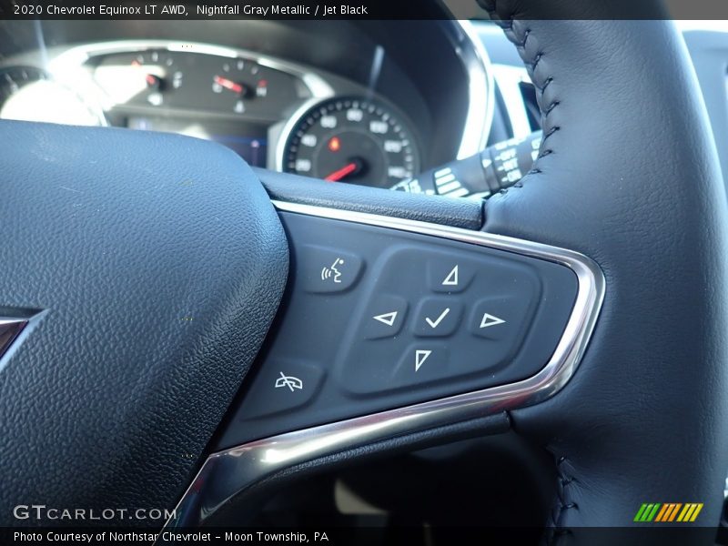 Nightfall Gray Metallic / Jet Black 2020 Chevrolet Equinox LT AWD